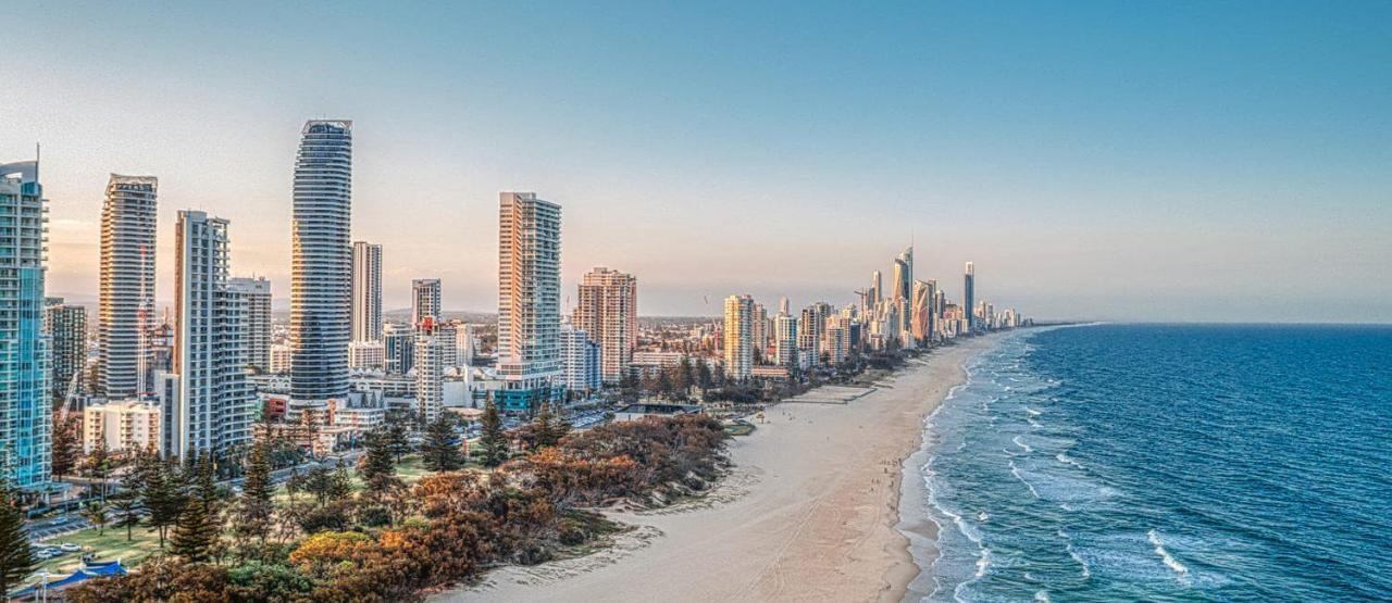 Air On Broadbeach Beachfront 2Level Stunning Apartment With 180 Degree Views Gold Coast Exteriér fotografie
