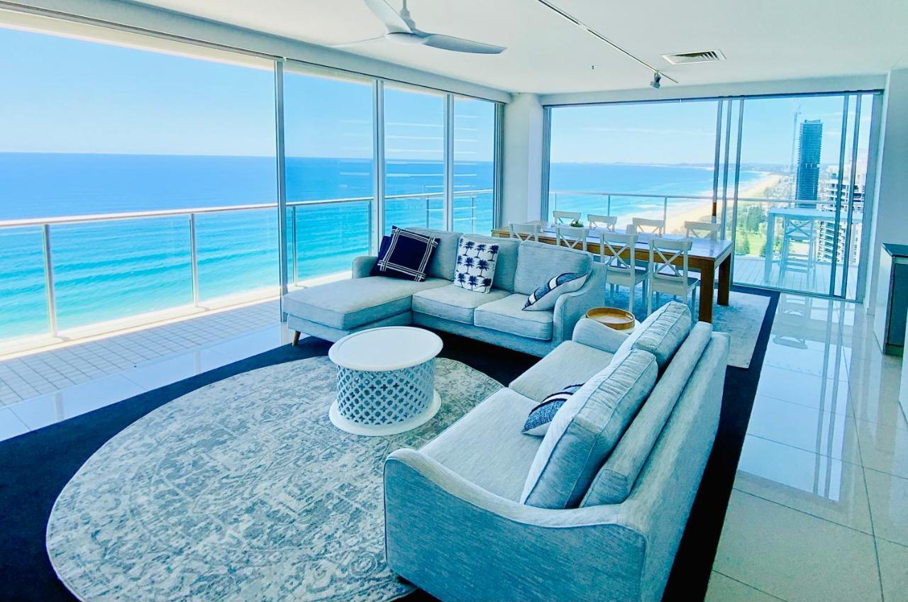 Air On Broadbeach Beachfront 2Level Stunning Apartment With 180 Degree Views Gold Coast Exteriér fotografie