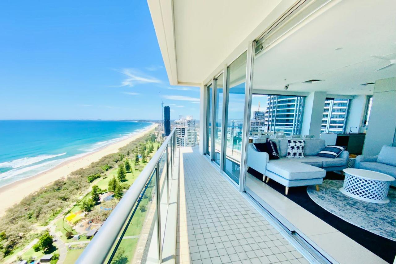 Air On Broadbeach Beachfront 2Level Stunning Apartment With 180 Degree Views Gold Coast Exteriér fotografie